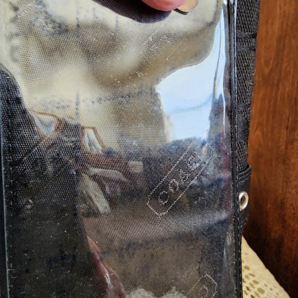 Coach Trifold Checkbook/Wallet - Picture 7 of 9